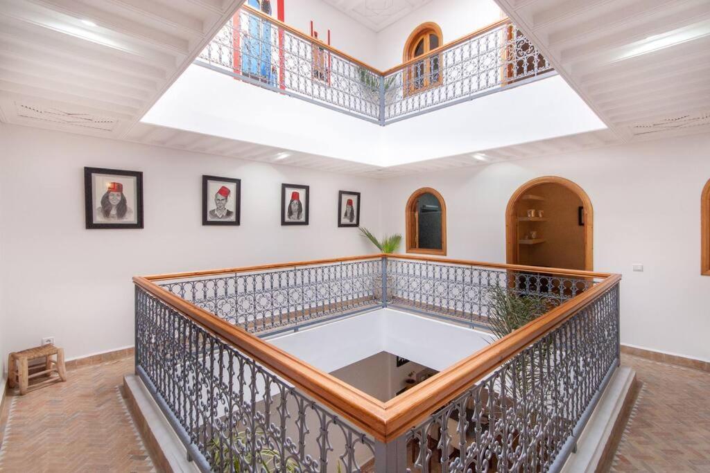 Riad Melilo Avec Piscine Chauffee Marrakesh Bagian luar foto