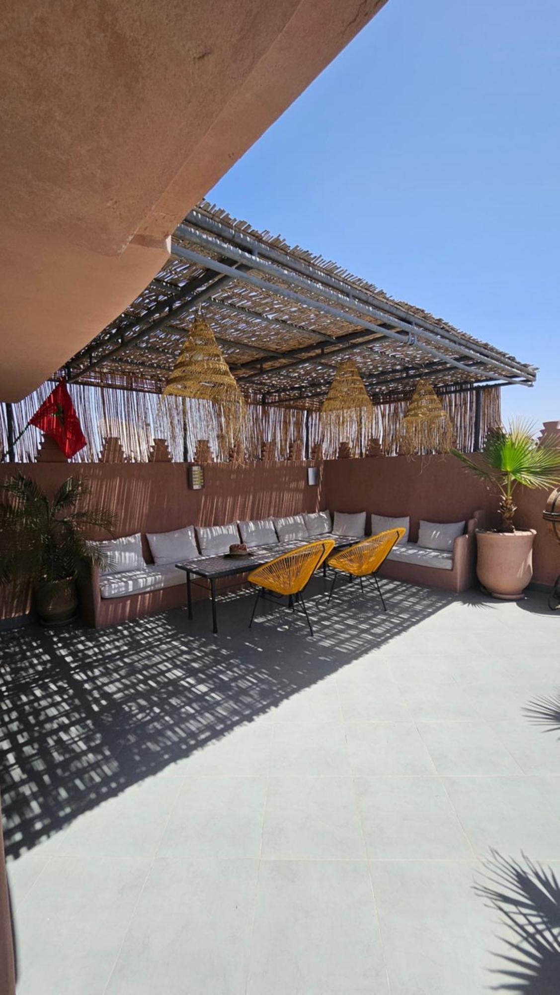 Riad Melilo Avec Piscine Chauffee Marrakesh Bagian luar foto